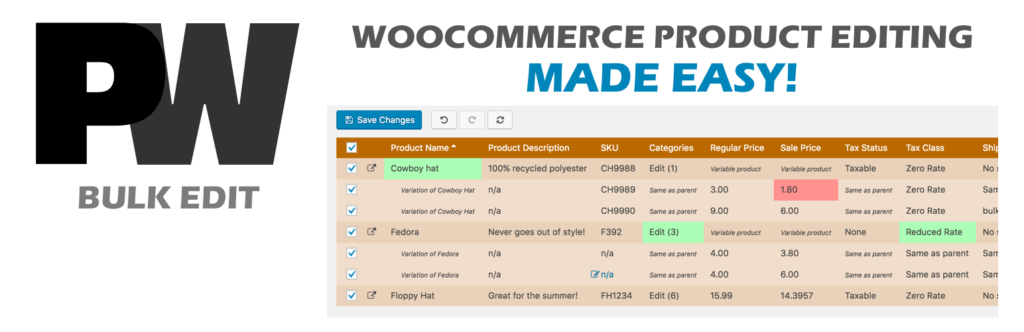 WordPress批量修改WooCommerce产品插件