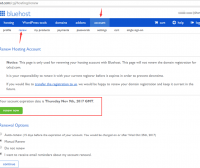 BlueHost美国主机到期续费教程