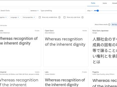 WordPress外贸建站常用的Google字体